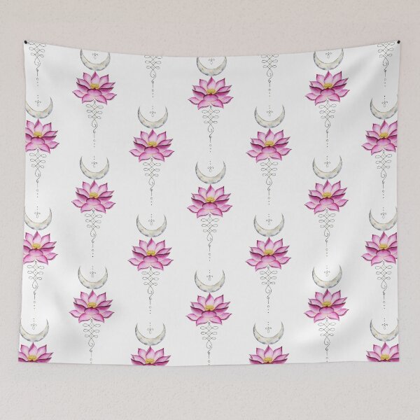 Item preview, Lotus Unalome designed and sold by AmethysteCrea.