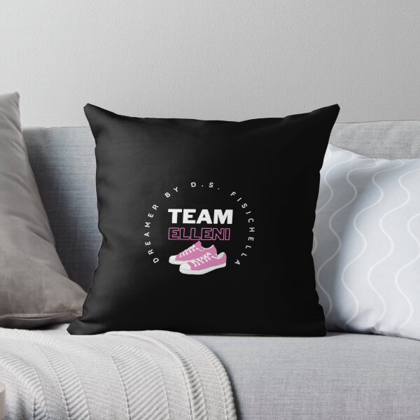 Team Elleni Throw Pillow