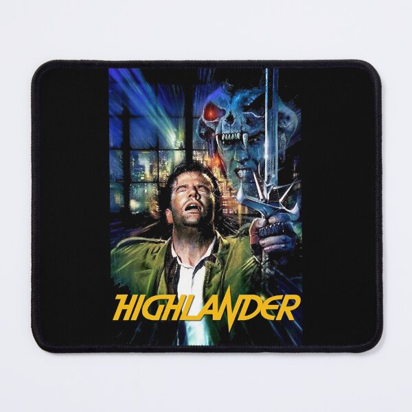 Item preview, Modern Action Fantasy Story Legendary Thirst Highlander Movie Original Poster Artwork 1985 Amelie L designed and sold by JustuHighlander.