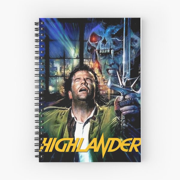 Item preview, Modern Action Fantasy Story Legendary Thirst Highlander Movie Original Poster Artwork 1985 Amelie L designed and sold by JustuHighlander.