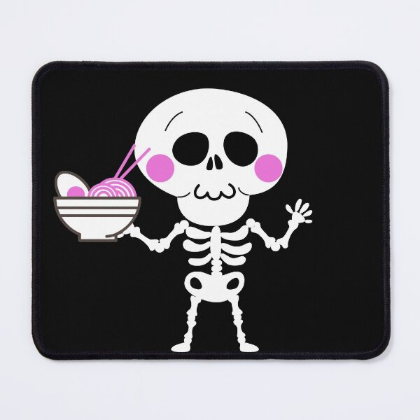 Item preview, Kawaii Japanese Anime Skeleton Ramen TWO designed and sold by AGDesignstore.