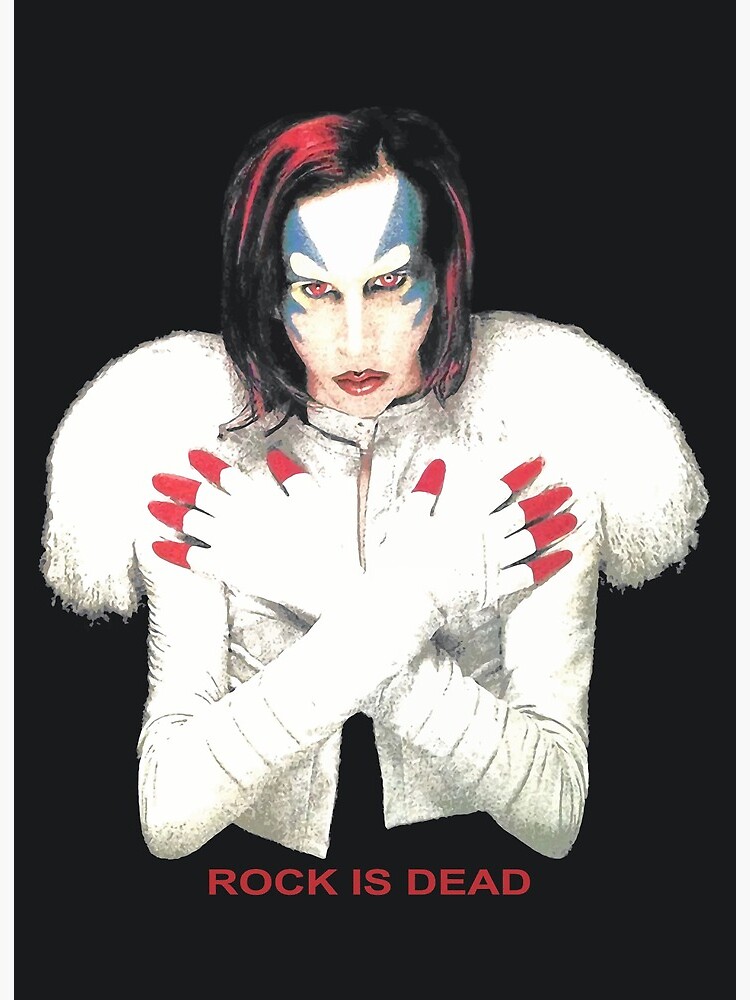 MARILYN MANSON mechanical animals ポスター Marilyn Manson top Signed Mechanical Animals