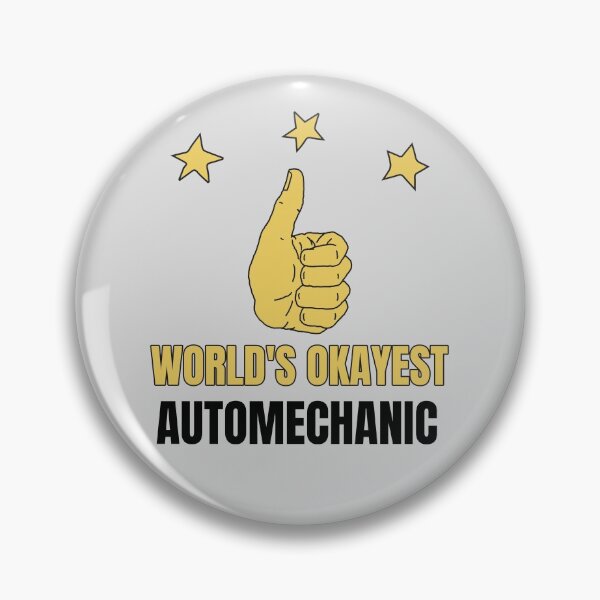 Item preview, World's Okayest Auto-Mechanic designed and sold by 30-Merch.