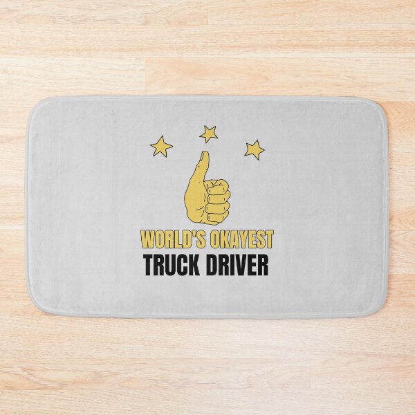 Item preview, World's Okayest Truck Driver designed and sold by 30-Merch.