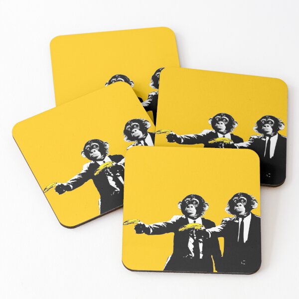 Item preview, Pulp Fiction Monkeys designed and sold by Flakey-.