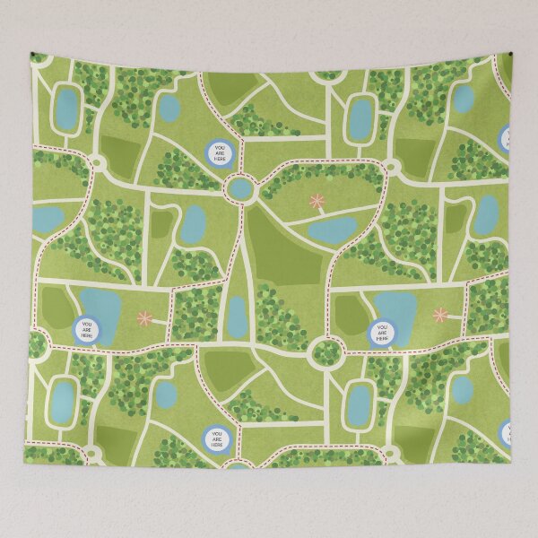 Item preview, Hiking trail designed and sold by The Wellington Boot.