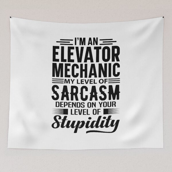 Item preview, I'm An Elevator Mechanic designed and sold by wittyshop.