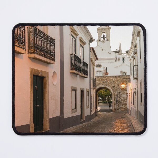 Item preview, Charming Faro Algarve Portugal - Arco da Vila Old City Gate at Dusk designed and sold by Georgia Mizuleva.