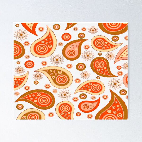 Item preview, BROWN CASHMERE PATTERN designed and sold by AYANADA.