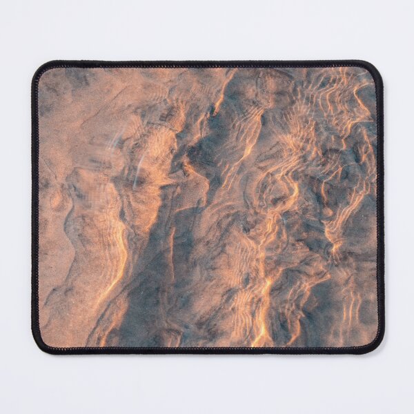 Item preview, Softly Painting Abstracts - Joyous Water Play in Rose Gold designed and sold by Georgia Mizuleva.
