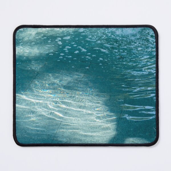 Item preview, Glossy Blues and Rainbows - Layered Water Play Shapes and Patterns designed and sold by Georgia Mizuleva.