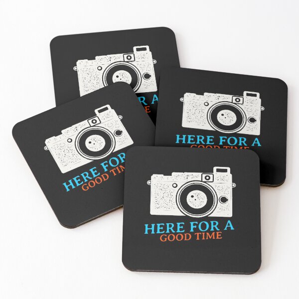 Item preview, Here For A Good Time, Vintage Photo Camera designed and sold by NUKMARKUS.