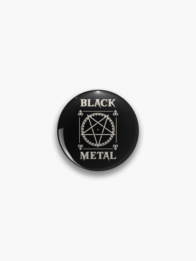 Pin on Black Metal