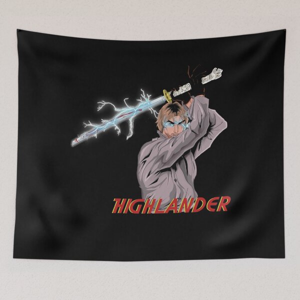 Item preview, Modern Action Fantasy Story Legendary Thirst Highlander Movie Connor Macleod - The Quickening Rave A designed and sold by JustuHighlander.
