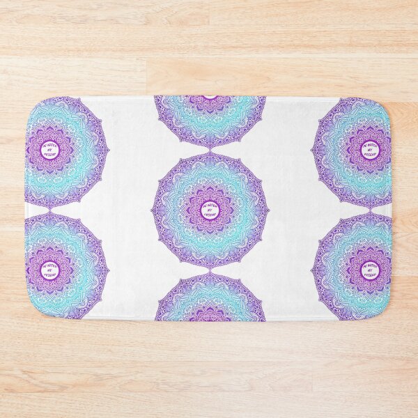 Item preview, Be water Mandala designed and sold by Nago-WhiteFont.
