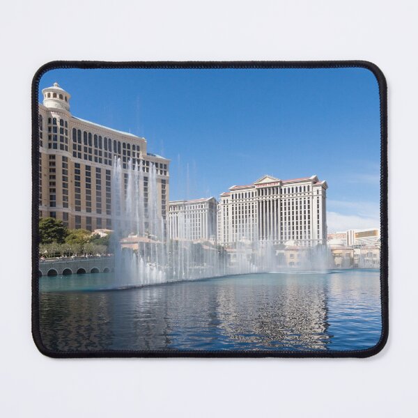 Item preview, Splendiferous Las Vegas Fountains - Musical Patterns with Bellagio and Caesars Palace designed and sold by Georgia Mizuleva.