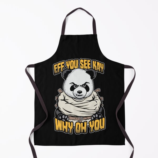 Item preview, Eff You See Kay Why Oh You Crazy Panda Bear Asylum Inmate designed and sold by GrandeDuc.