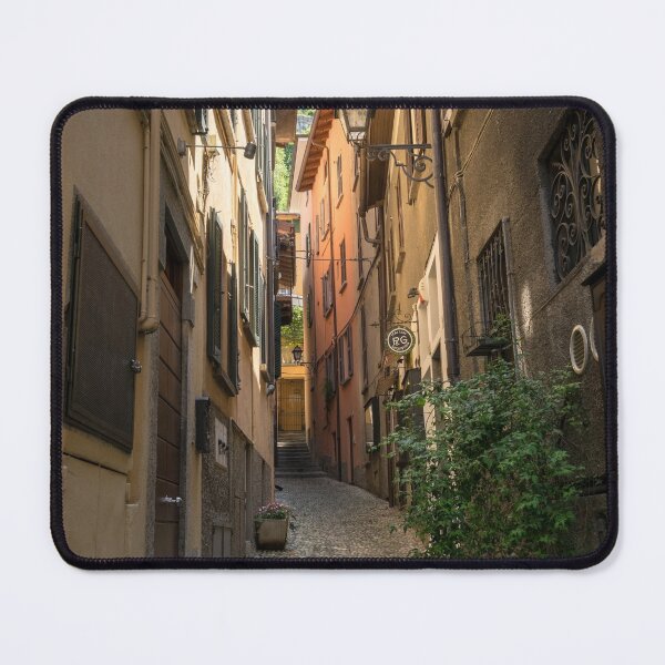 Item preview, Hugging Cobblestoned Lane - Gallivanting Around Famous Bellagio on Lake Como in Lombardy Italy designed and sold by Georgia Mizuleva.