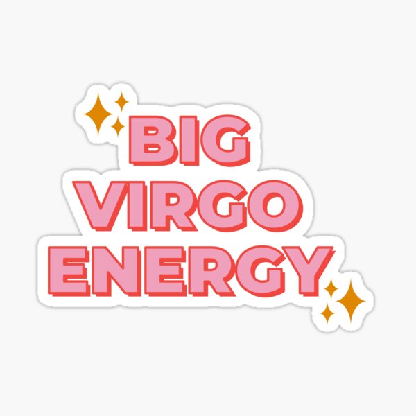 Item preview, Big Virgo Energy, Sticker, Tote Bag, Magnet, Astrology, Horoscope, Virgo, Sign designed and sold by wildgemstudio.