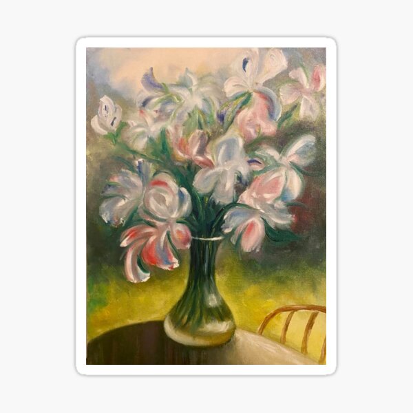 Item preview, Irises flowers designed and sold by Almisfita.