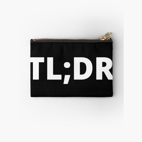 Item preview, TL;DR Too Long Don't Read Internet Slogan Design designed and sold by Viral-Style.