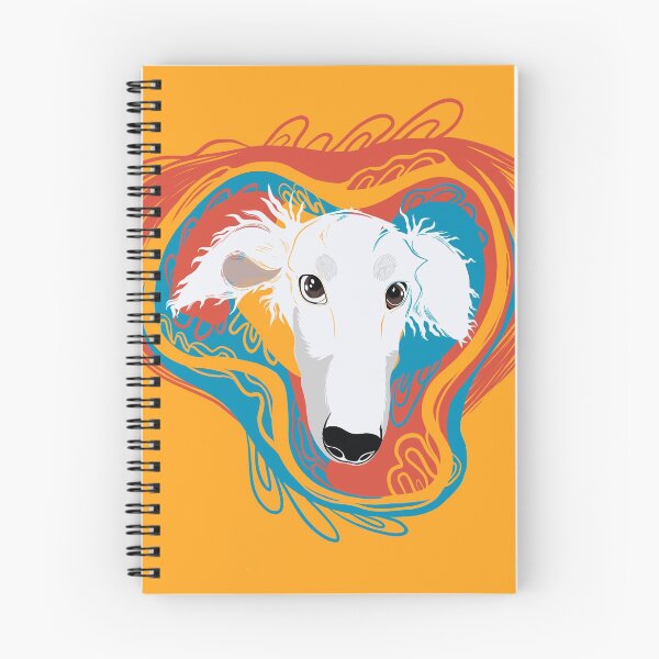 Item preview, Borzoi Puppy - Sighthound Art designed and sold by Linarisyet.