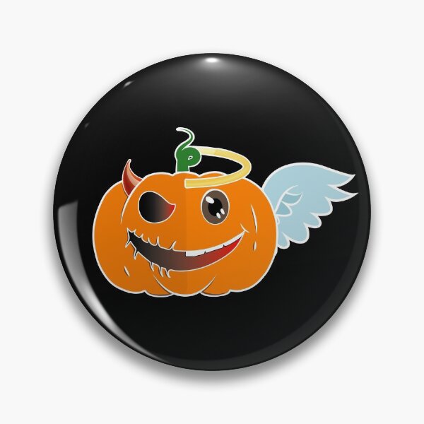 Item preview, Demonic Angel Pumpkin, dark stuff designed and sold by lulu-draw3.