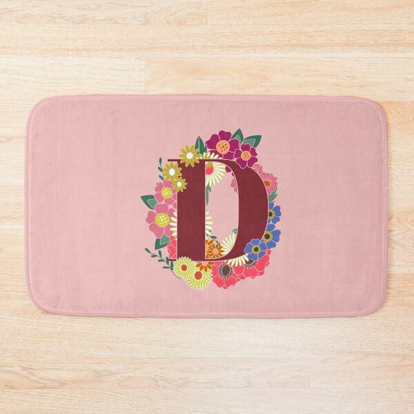Item preview, Floral Monogram D designed and sold by ByThaisQ.