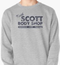 Keith Scott Body Shop Weathered Hoodie – One Tree Hill, Lucas Scott Pullover