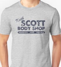 Keith Scott Body Shop Weathered Hoodie – One Tree Hill, Lucas Scott Unisex T-Shirt