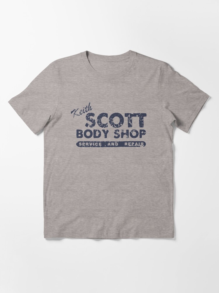 Thumbnail 3 of 7, Essential T-Shirt, Keith Scott Body Shop Weathered Hoodie – One Tree Hill, Lucas Scott designed and sold by fandemonium.