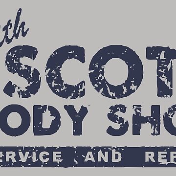 Artwork thumbnail, Keith Scott Body Shop Weathered Hoodie – One Tree Hill, Lucas Scott by fandemonium