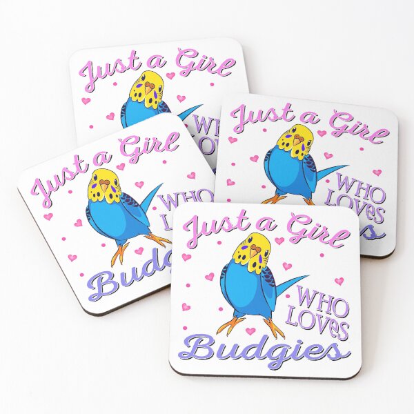 Item preview, Just a Girl Who Loves Budgies , Budgies Lovers designed and sold by MoSaid.