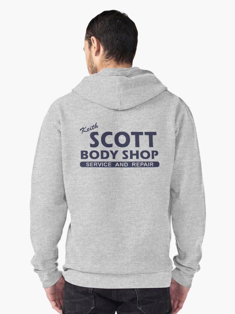 "Keith Scott Body Shop Hoodie One Tree Hill, Lucas Scott" Pullover Hoodies by fandemonium