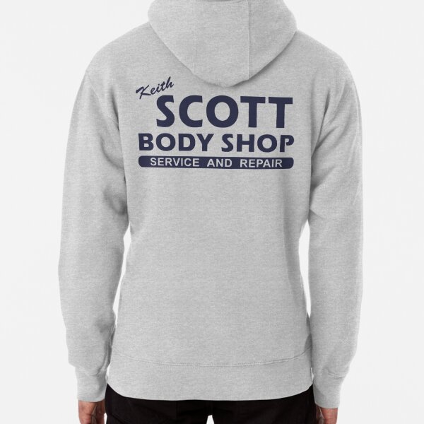 Keith Scott Body Shop Hoodie One Tree Hill Lucas Scott Pullover Hoodie By Fandemonium Redbubble