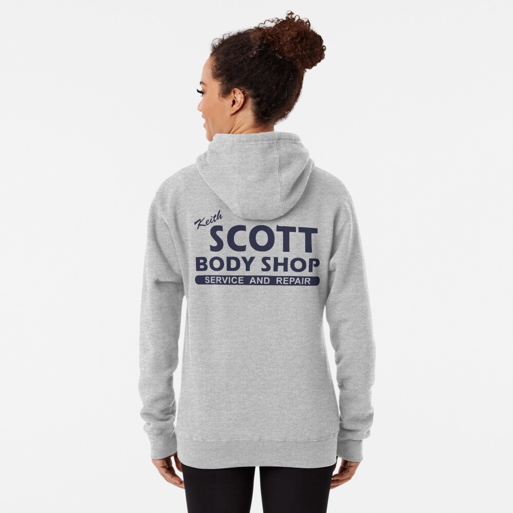"Keith Scott Body Shop Hoodie One Tree Hill, Lucas Scott" Pullover Hoodie by fandemonium
