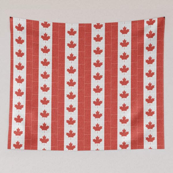 Item preview, Colour Sketch Style Canada Flag Canadian Maple Leaf Art designed and sold by Worldesigns by Artsiren.
