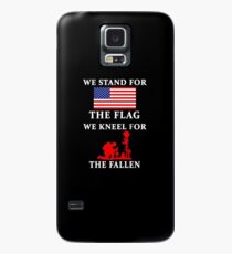 Funda/vinilo para Samsung Galaxy Defendemos la bandera Nos arrodillamos por los caídos