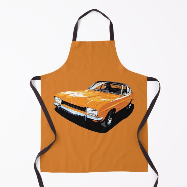 Item preview, British Ford Capri in orange designed and sold by candc-retro.