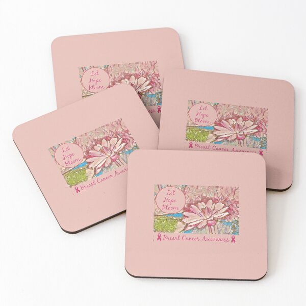 Item preview, Breast Cancer Awareness Let Hope Bloom designed and sold by Linda Walsh.