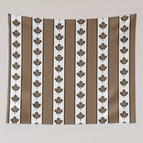 Item preview, Monochrome Sepia Pencil Sketch Style Canada Flag Canadian Maple Leaf Art designed and sold by Worldesigns by Artsiren.