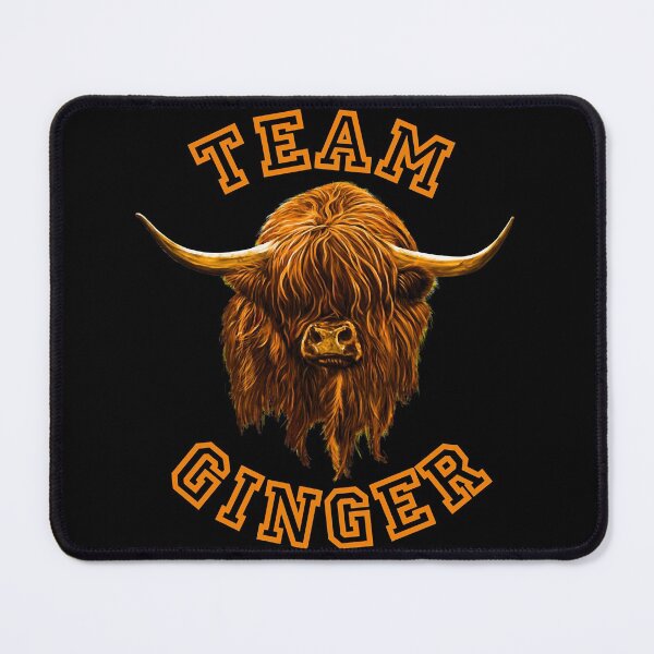 Item preview, Modern Action Fantasy Story Legendary Thirst Highlander Movie Team Ginger Scottish Highland Cow Carl designed and sold by JustuHighlander.