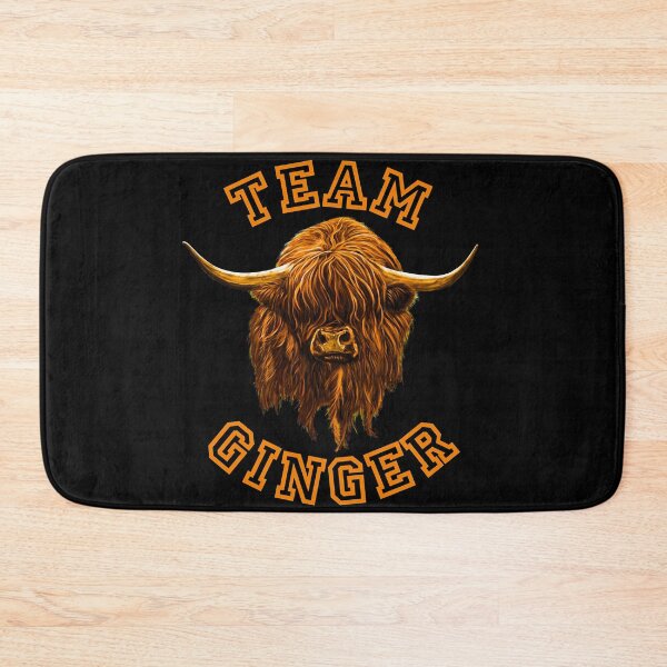 Item preview, Modern Action Fantasy Story Legendary Thirst Highlander Movie Team Ginger Scottish Highland Cow Carl designed and sold by JustuHighlander.