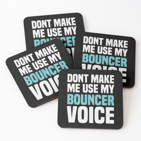Item preview, Dont Make Me Use My Bouncer Voice Funny Security Guard Gift Idea / Christmas Gifts  designed and sold by Chamssou.