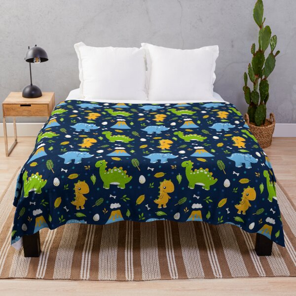Item preview, Pattern with cute dinosaurs designed and sold by Domska.