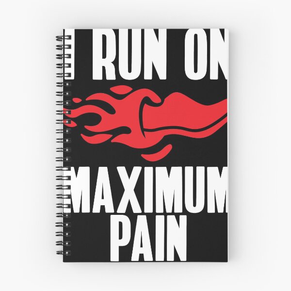 Item preview, I run on maximum pain designed and sold by fatshirt.