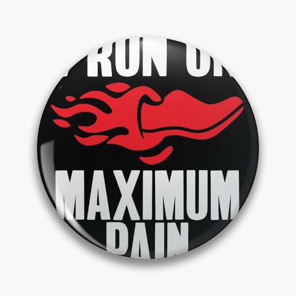 Item preview, I run on maximum pain designed and sold by fatshirt.