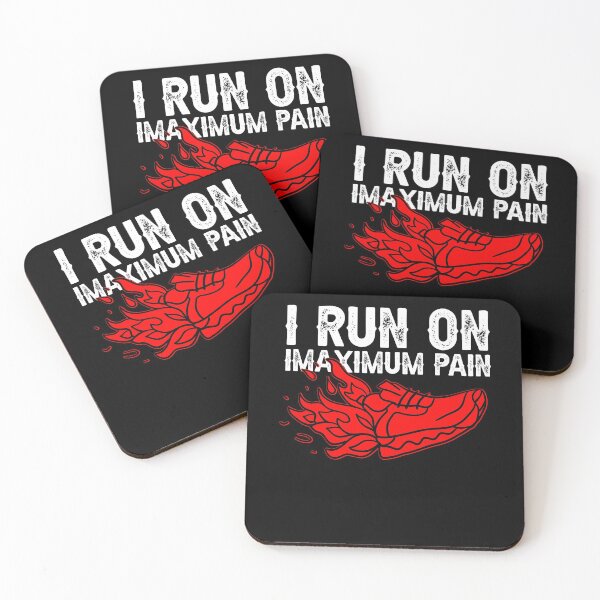 Item preview, I run on maximum pain designed and sold by fatshirt.