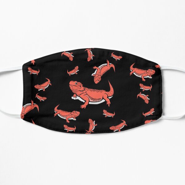 Bearded Dragon Fam Flat Mask