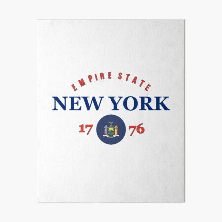 Artikel-Vorschau von New York State Pride Flag Eingeborener New Yorker, designt und verkauft von The Junto Shop.